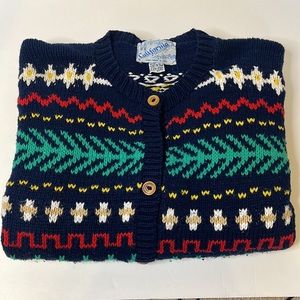 Vintage California Sweaters Cardigan Size Large